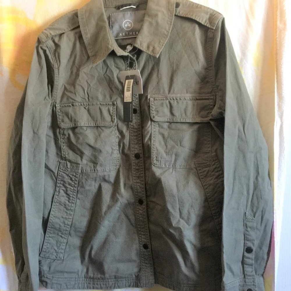 AETHER Piper Jacket Olive/Spruce Green Pockets Galore! NEW Wind & Weather
